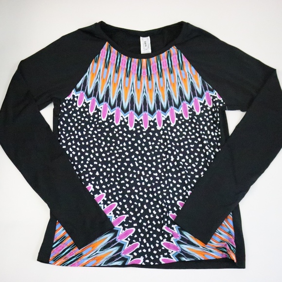 Bar III Tops - NWT Bar III Rash Guard Long Sleeve Top - L- L09